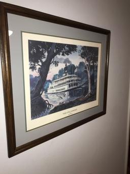 Pride of the Cumberland by Buford Winfrey signed picture