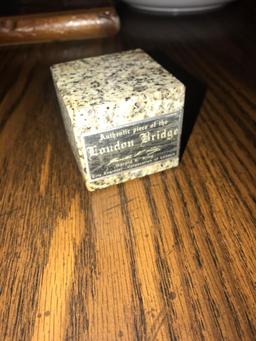 authentic piece of the London bridge paperweight