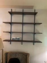 wall shelf unit and cork board B3