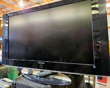 40 inch Samsung TV with remote.