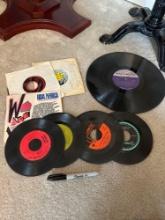 record lotmostly 45's we are the world Motown and more