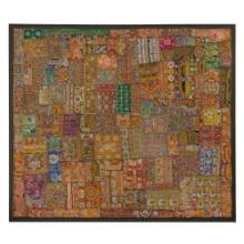 Indian Banjara Patchwork Tapestry