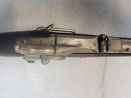 US SPRINGFIELD MODEL 1873, CAL 45/70, CARBINE SILVER PLATED,  INSPECTOR MAR