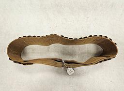 MILLS PATENTED 1905 TAN CARTRIDGE BELT, FOR 306 CARTRIDGES