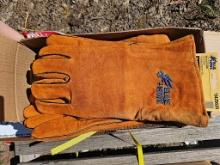 (3) Pairs of Blue Hawk Welding Gloves