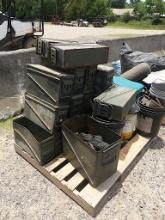 Ammo Large Boxes (Approx 14), Misc Items