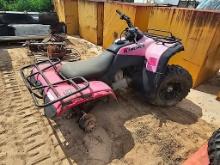 Honda Rancher Fourwheeler, no back tires