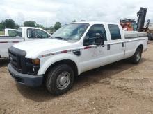2010 Ford F250 Pickup, s/n 1FTSW2A5XAEA62216: 4-door, 5.4L Gas Eng., Auto,