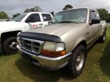 1999 Ford Ranger XLT 4WD Pickup, s/n 1FTZR15VXXTA22572: Ext. Cab, Auto, Odo