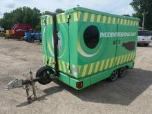 2000 Incident Response Trailer, s/n 2U9CF1021YT017040: T/A, Bumper-pull, To