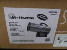 60000 BTY Forced Air Propane Heater