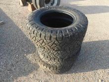 (4) Used Nitro Ridge Grappler LT275/75R18 Tires