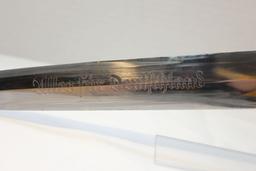 German Dagger Replica w/Metal Scabbard; Mfg. By Solingen, Germany; 8-3/4" Blade, 13-3/4" OAL