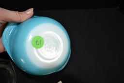 Pyrex Turquoise Casserole No. 080 w/Lid from Canada