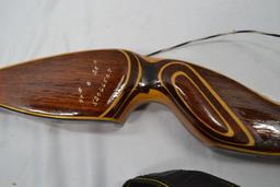 Herter's Long Bow, #47, 2 28", 52066507 With Bow String Wooden Handle