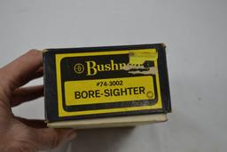 Bushnell Bore Sighter Scope Number J42040 Has 2 Bore Sights with Original Box and Case