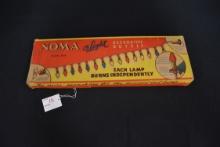 Vintage Noma 15-Light Christmas Bulb Set; Original Box