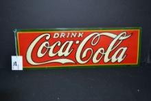 Contemporary Coca-Cola Tin Sign; 17"x5-1/2"