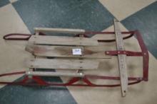 Flexible Flyer Child's Wood and Metal Sled
