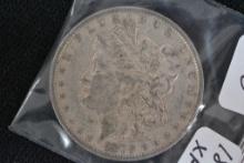 1879 Morgan Dollar; XF