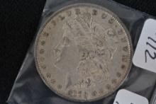 1879 Morgan Dollar; XF