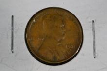 1931-S Lincoln Cent; VG