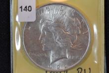 1922-P Peace Dollar; BU