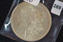 1921 Morgan Dollar; BU