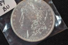 1889 Morgan Dollar; BU