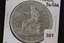 1876-S Reverse 2 Trade Dollar; VF