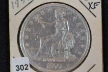 1877-S Trade Dollar; XF