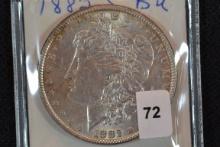 1882-S Morgan Dollar; BU