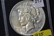 1935 Peace Dollar; Unc.