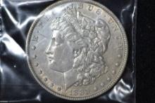 1885 Morgan Dollar; AU