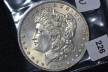 1889 Morgan Dollar; BU