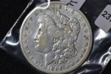 1896-S Morgan Dollar; F