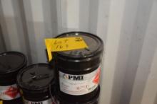 5 - PMI No. 1354 Brilliant White 5 Gal. Buckets of Paint; Stored Inside; 5xBid