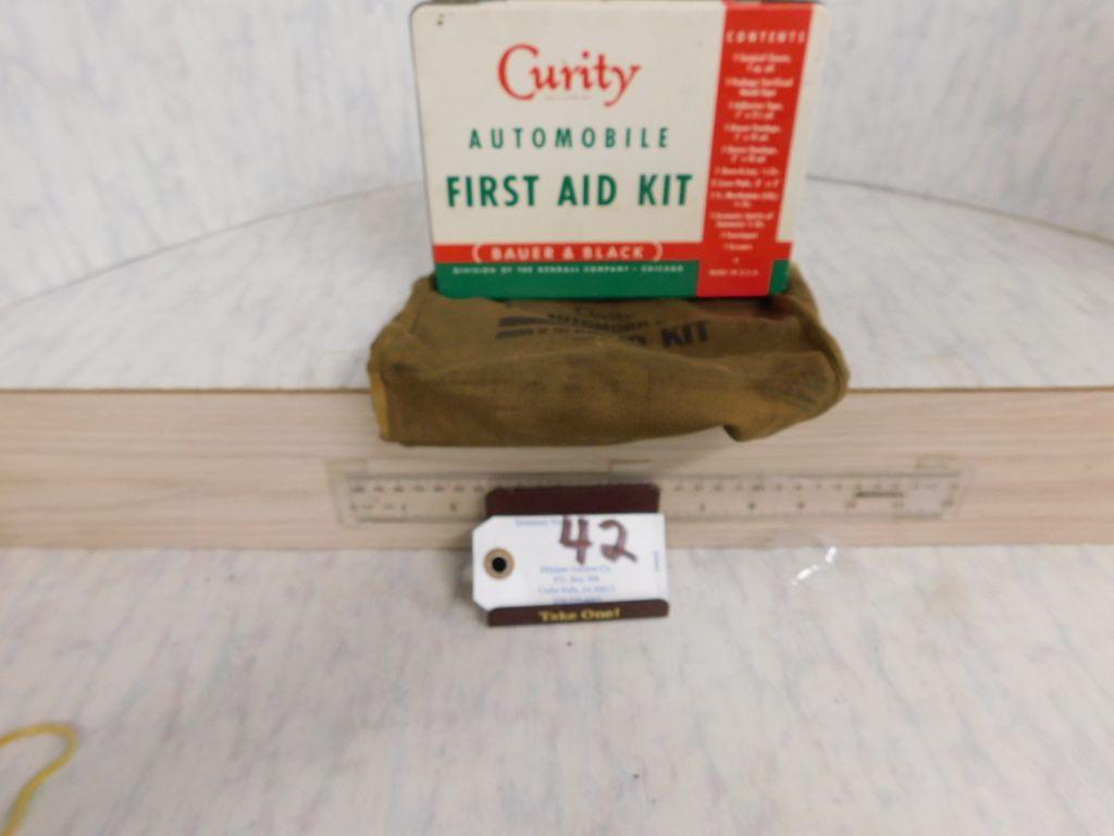 Curity First Aid Kit For Automobile.