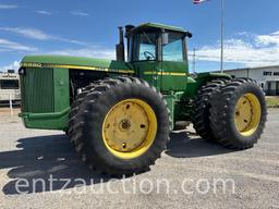 1984 JD 8850 TRACTOR, KINZE CUMMINS 425HP,