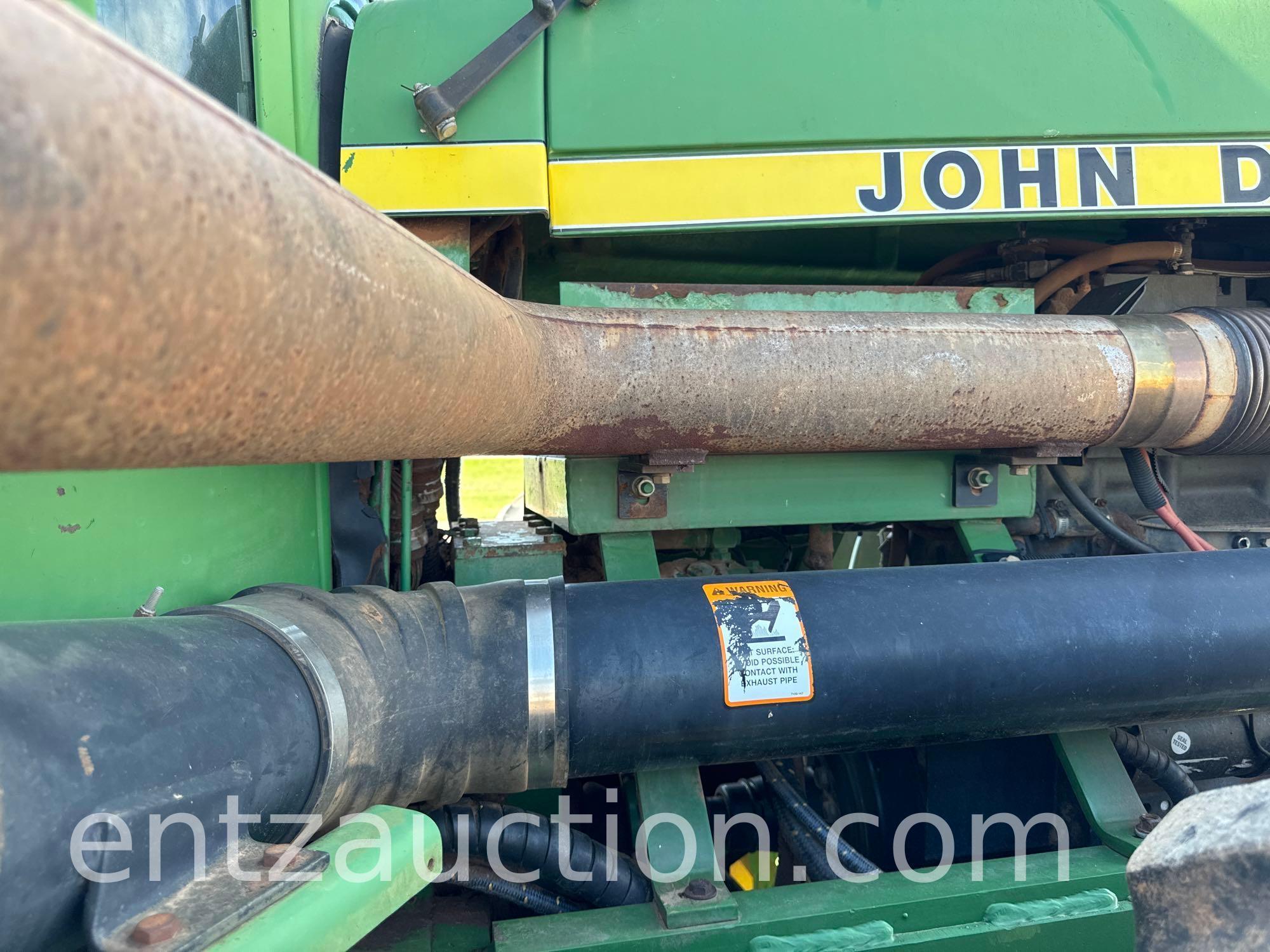 1984 JD 8850 TRACTOR, KINZE CUMMINS 425HP,