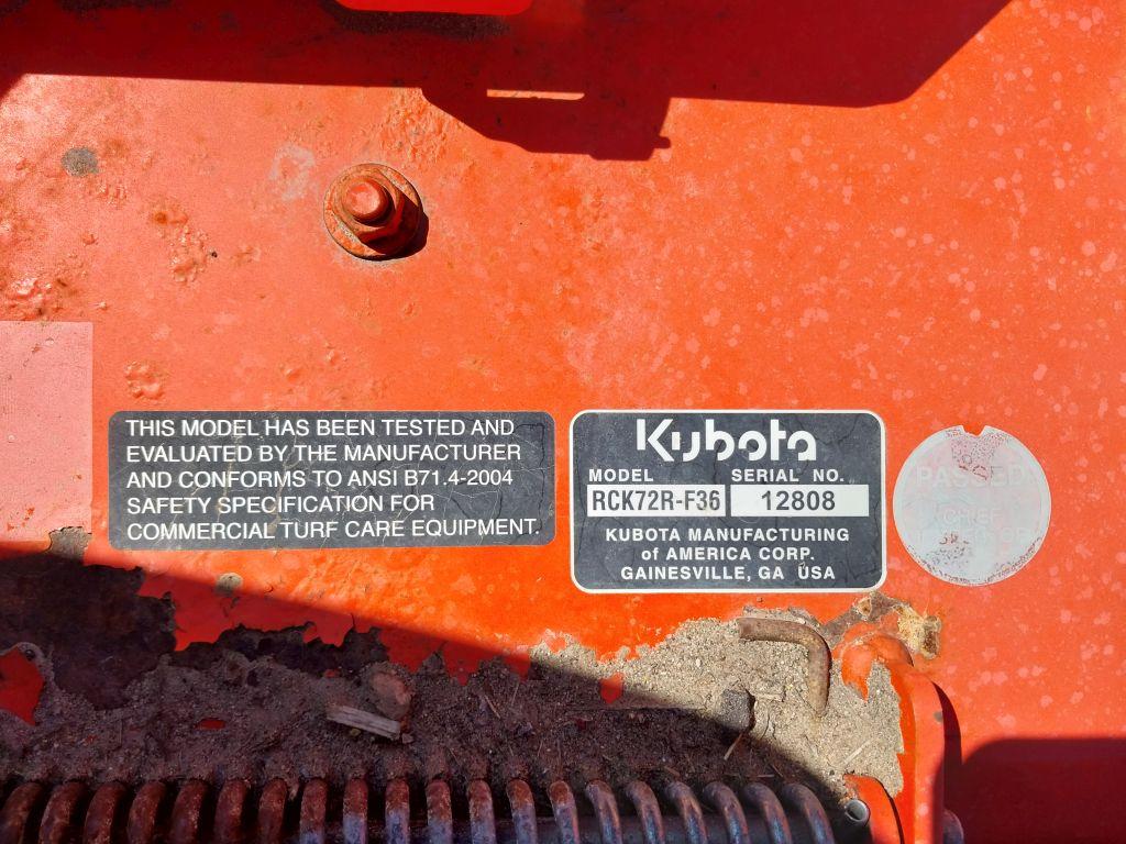 Kubota F2690E Zero Turn Mower Hydrostatic