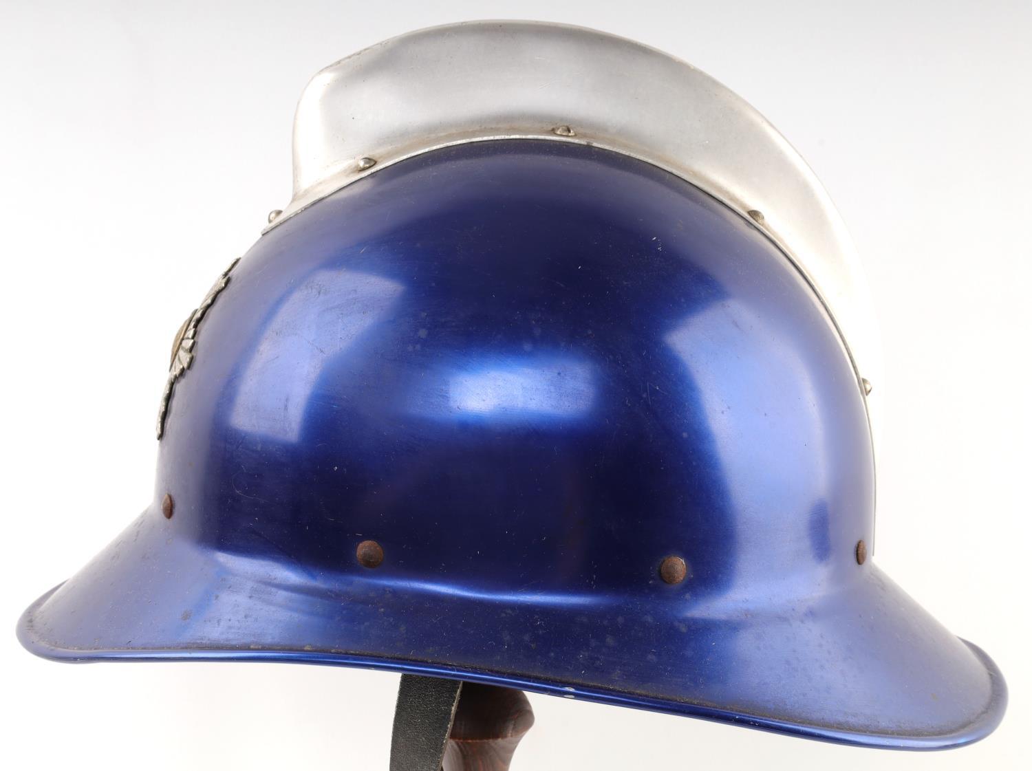 ANTIQUE FRENCH FIREFIGHTER HELMET