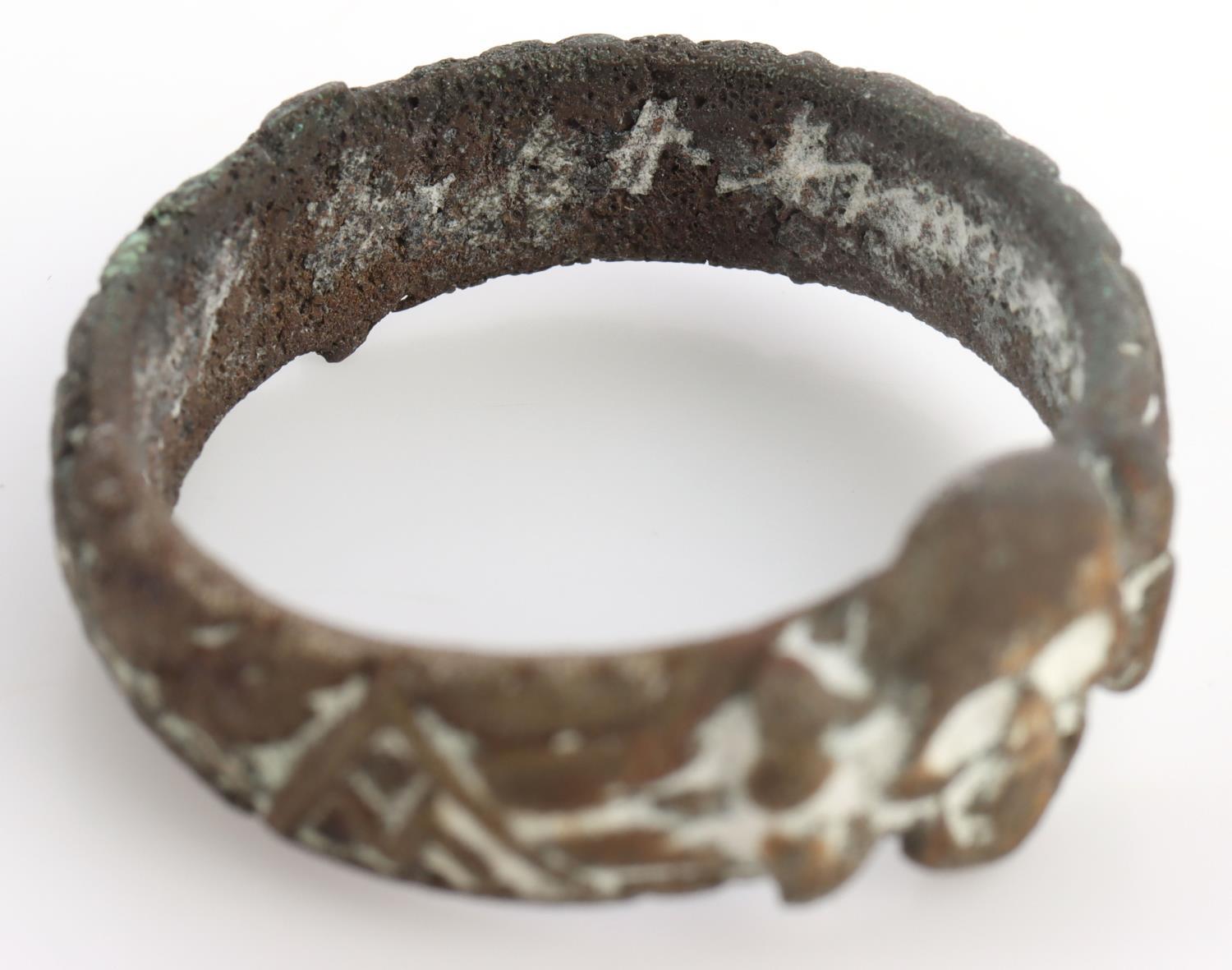 WWII GERMAN THIRD REICH SS HONOR RING EXCAVATED