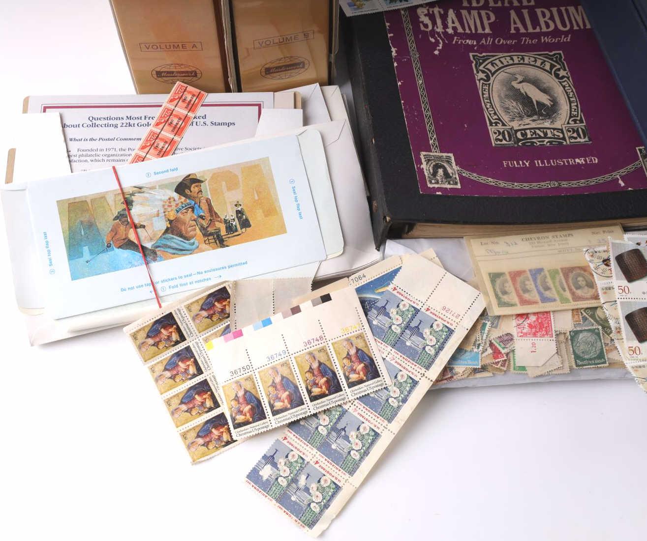 LARGE U.S. & WORLD STAMP COLLECTION