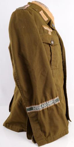 WWII GERMAN THIRD REICH AFRIKA CORPS M44 TUNIC