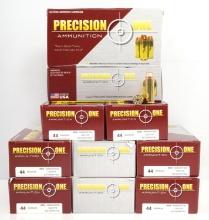 500 ROUNDS OF PRECISION ONE .44 MAG 200 GR AMMO