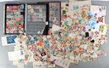 1000'S OF UNSEARCHED WORLD STAMP COLLECTION