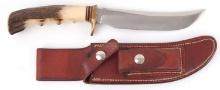 VINTAGE RANDALL MADE KNIFE MODEL 4 WITH SHEATH