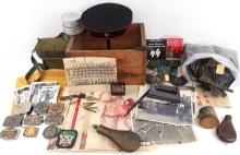 WWI WWII VIETNAM MILITARY COLLECTIBLES US GERMAN