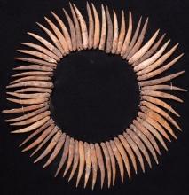 TAINO PRECOLOMBIAN FISH SPINE NECKLACE